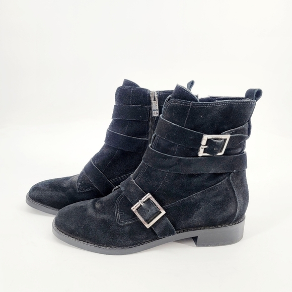 Ivanka Trump Leather Booties - Picture 1 of 8